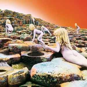 Led Zeppelin Houses of the Holy LP 1973 Waardering Uitmuntend