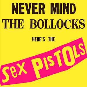 Sex Pistols Never Mind the Bollocks Punk LP 1977 Waardering Uitstekend