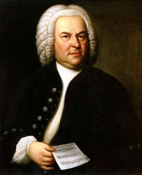 Johann Sebastian Bach - Schilderij van Elias Gottlob Haussmann