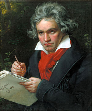 Ludwig van Beethoven - Schilderij van Joseph Karl Stieler