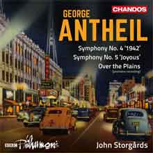 George Antheil Orchestral Works Vol 1 BBC Philharmonic CD