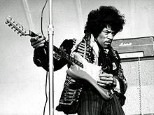 Beste Gitaristen ter wereld Jimi Hendrix