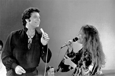 Tom Jones en Janis Joplin