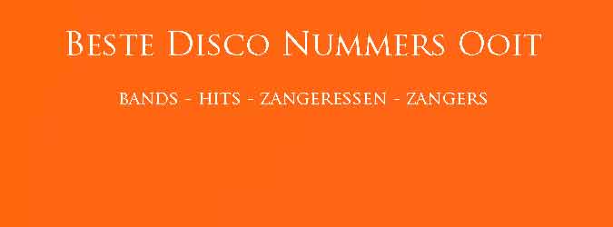 Beste Disco Nummers Overzicht Grootste Disco Hits