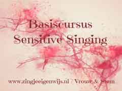 Zangcursus voor Vrouwen Sensitive Singing Utrecht