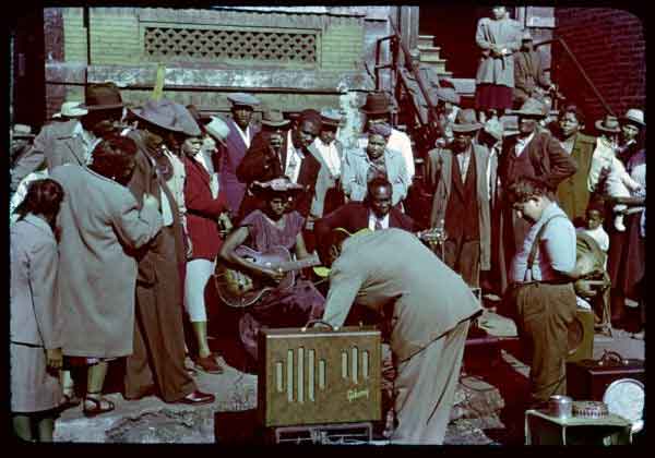 Chicago Blues Muzikanten Circa 1950