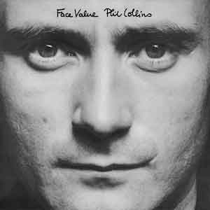 Phil Collins Face Value LP uit 1981