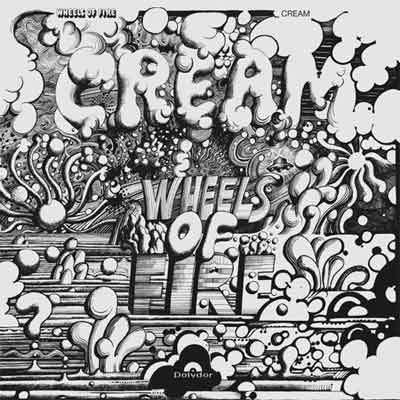 Cream Wheels of Fire LP uit 1968