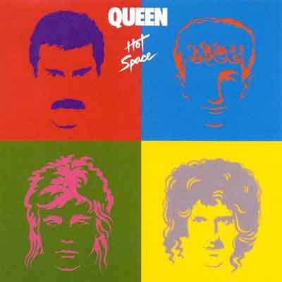 Queen Hot Space LP uit 1982