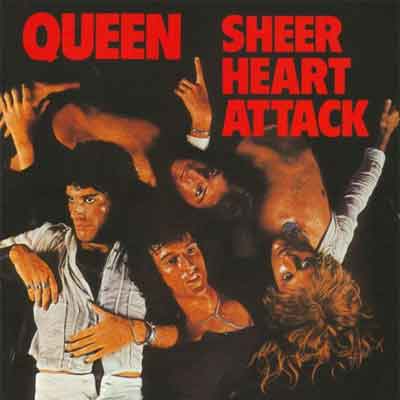 Queen Sheer Heart Attack LP uit 1974